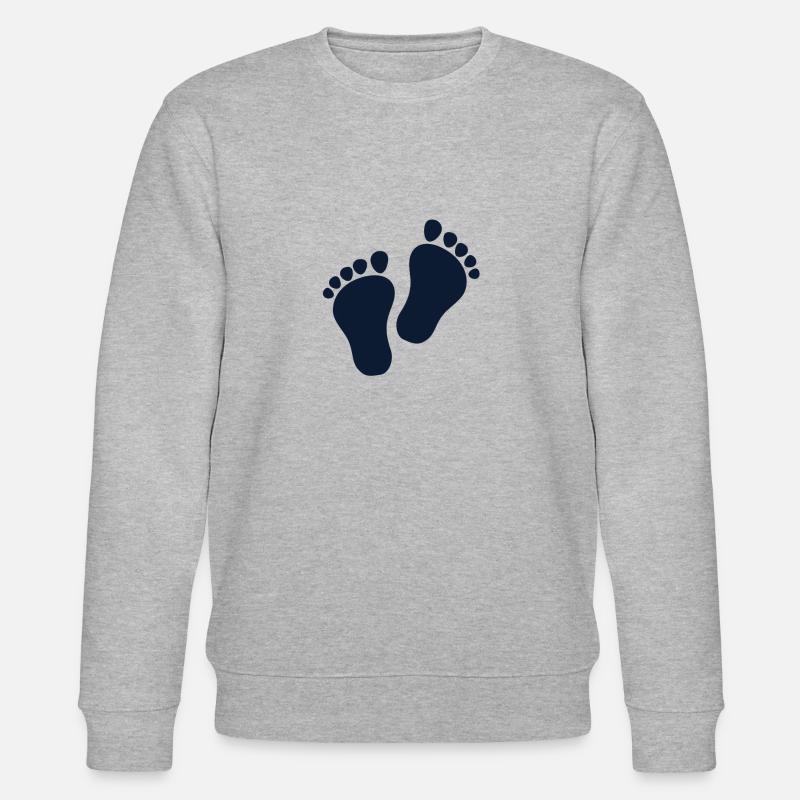 Füße - Stanley/Stella Unisex Bio-Sweatshirt CHANGER  - Grau meliert