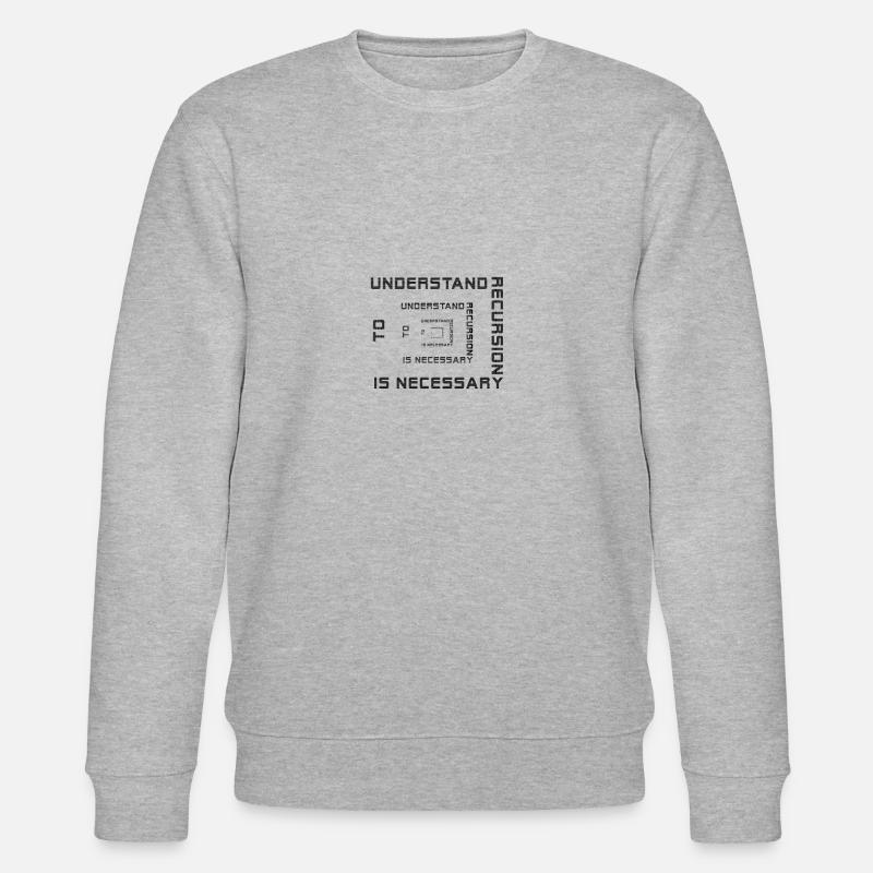 Recursion - multiple - Stanley/Stella CHANGER Unisex Organic Sweatshirt - heather grey