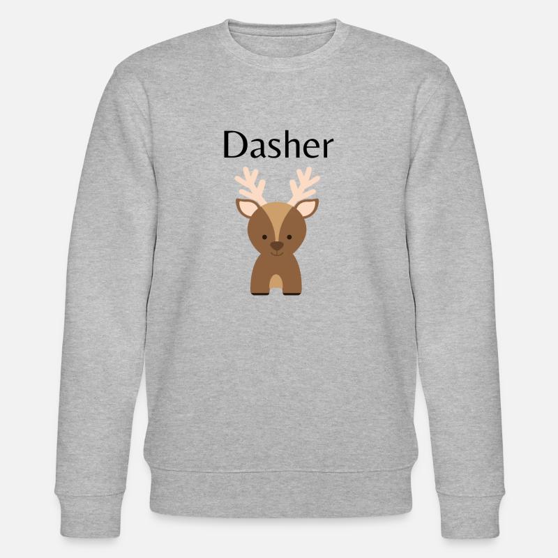 Dasher - Stanley/Stella Unisex Bio-Sweatshirt CHANGER  - Grau meliert