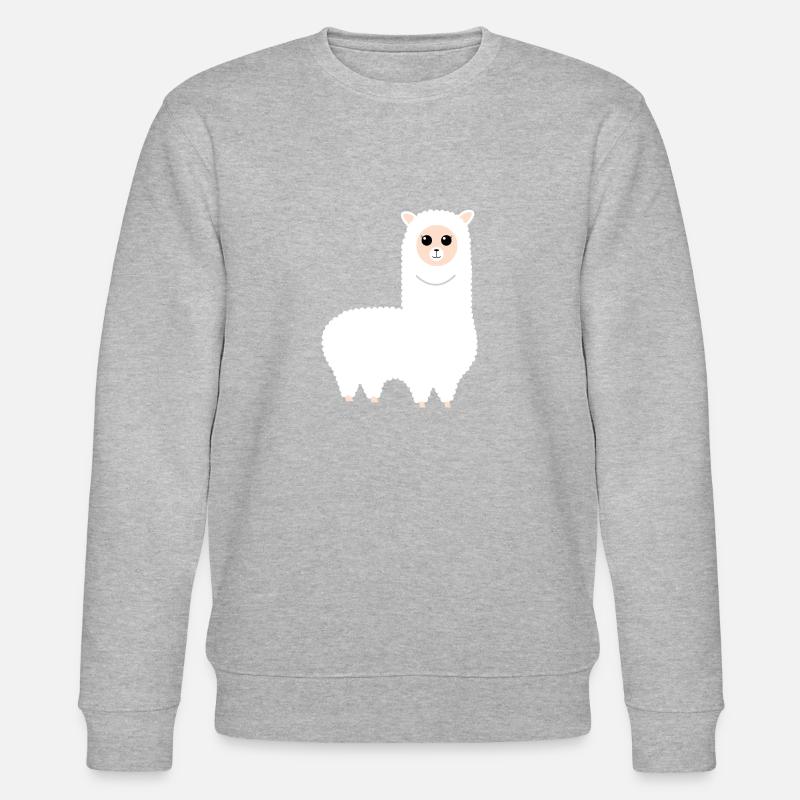 Alpaca Alpaka - Stanley/Stella Unisex Bio-Sweatshirt CHANGER  - Grau meliert