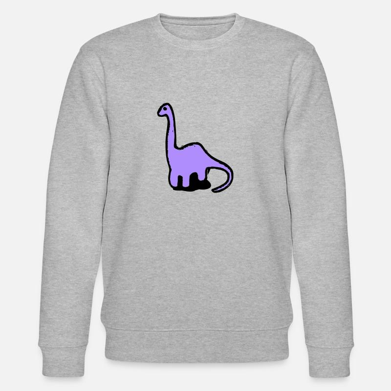 Brontosaurus Comics - Sweat bio CHANGER Stanley/Stella Unisexe - gris chiné