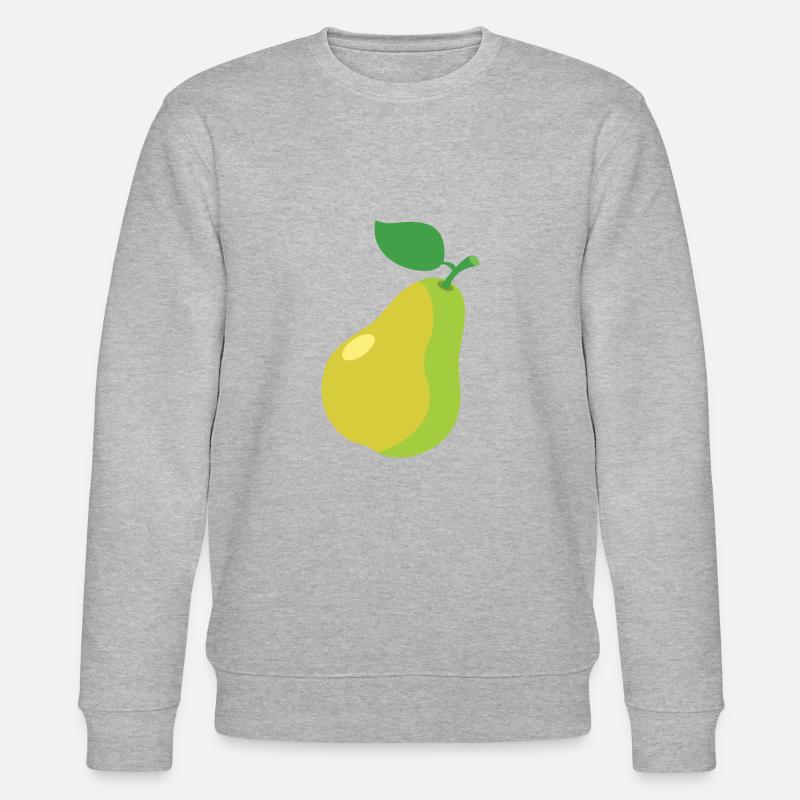 Birne - Stanley/Stella Unisex Bio-Sweatshirt CHANGER  - Grau meliert