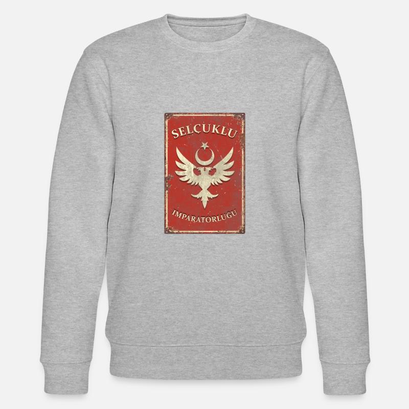 Selçuklu - Sweat bio CHANGER Stanley/Stella Unisexe - gris chiné