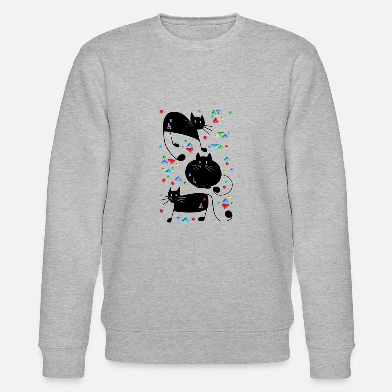 Chats - Sweat bio CHANGER Stanley/Stella Unisexe - gris chiné