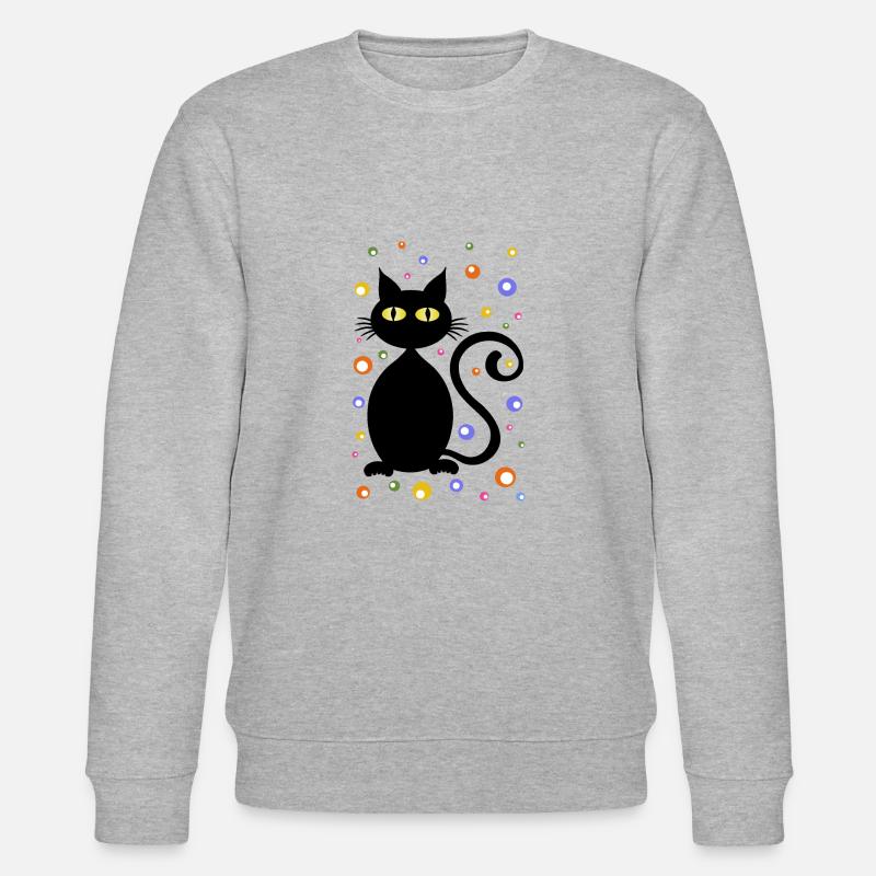 Chat - Sweat bio CHANGER Stanley/Stella Unisexe - gris chiné