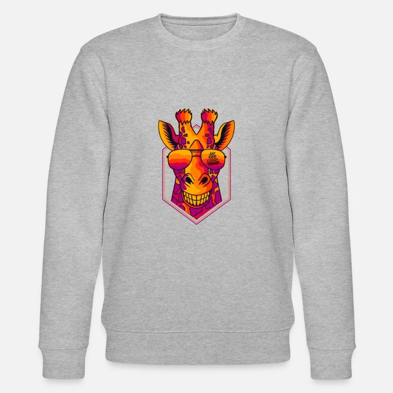 Keep moving forward - Stanley/Stella CHANGER Unisex Organic Sweatshirt - heather grey