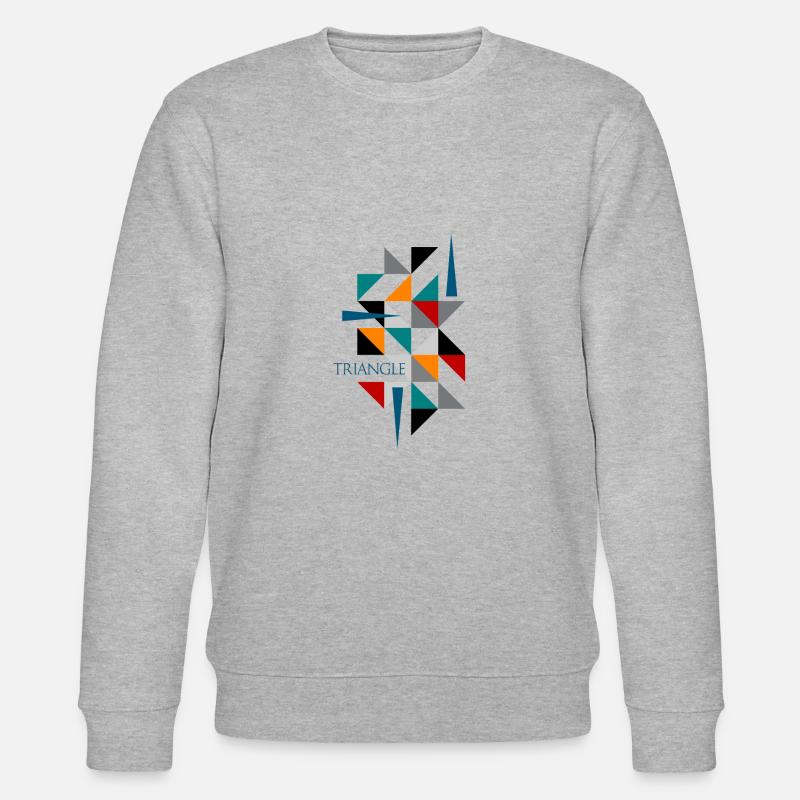 triangle - Sweat bio CHANGER Stanley/Stella Unisexe - gris chiné