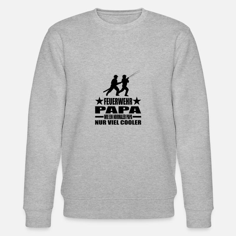 Feuerwehr - Stanley/Stella Unisex Bio-Sweatshirt CHANGER - Grau meliert