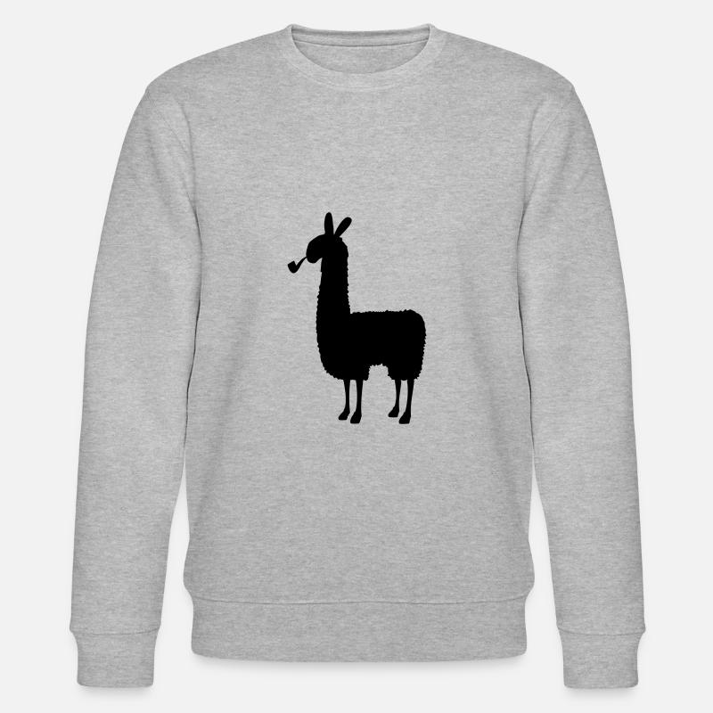 fumer le lama - Sweat bio CHANGER Stanley/Stella Unisexe - gris chiné