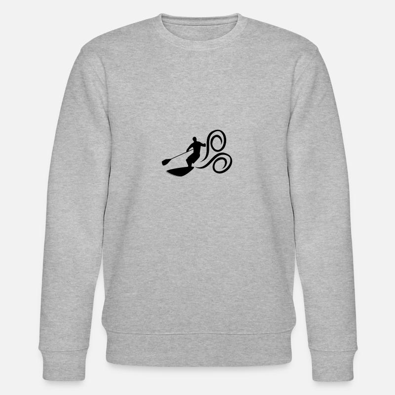 Paddle surf - Sweat bio CHANGER Stanley/Stella Unisexe - gris chiné