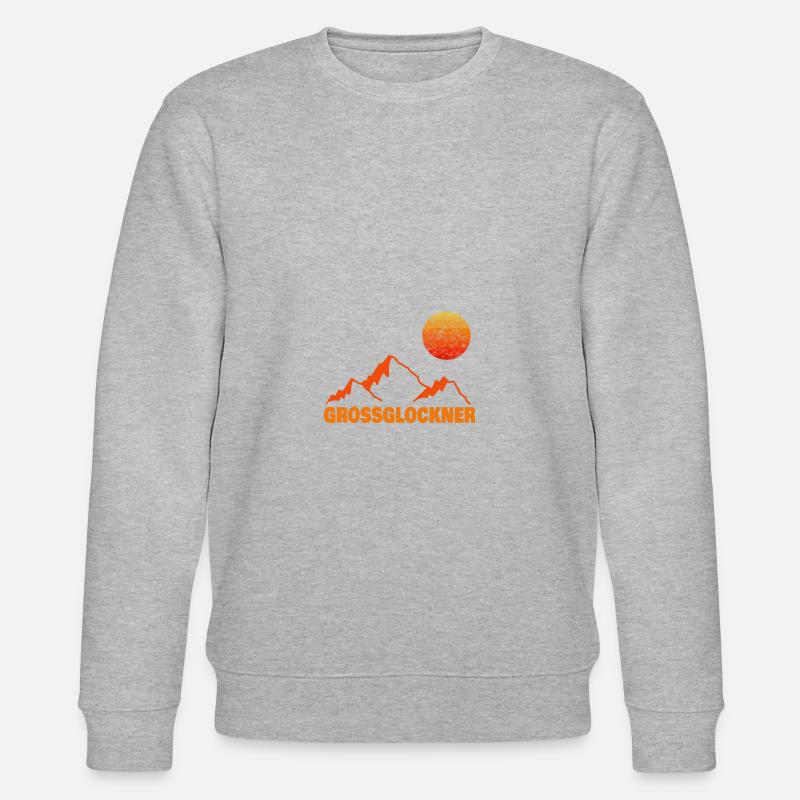 Grossglockner - Stanley/Stella Unisex Bio-Sweatshirt CHANGER  - Grau meliert