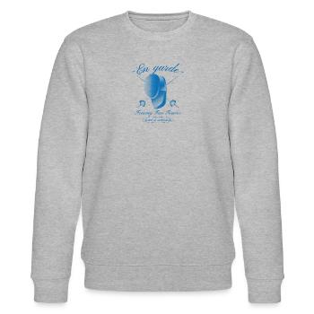 Fechten - Stanley/Stella Unisex Bio-Sweatshirt CHANGER  - Grau meliert - Vorne - Nik (191cm) & Marisol (170cm)