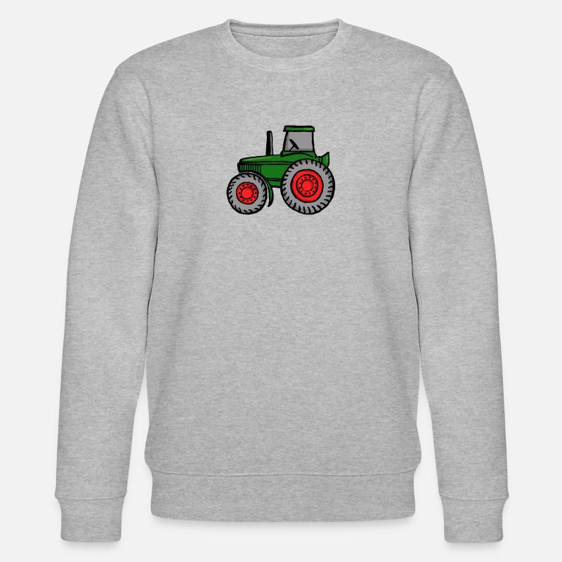 Traktor - Stanley/Stella Unisex Bio-Sweatshirt CHANGER  - Grau meliert