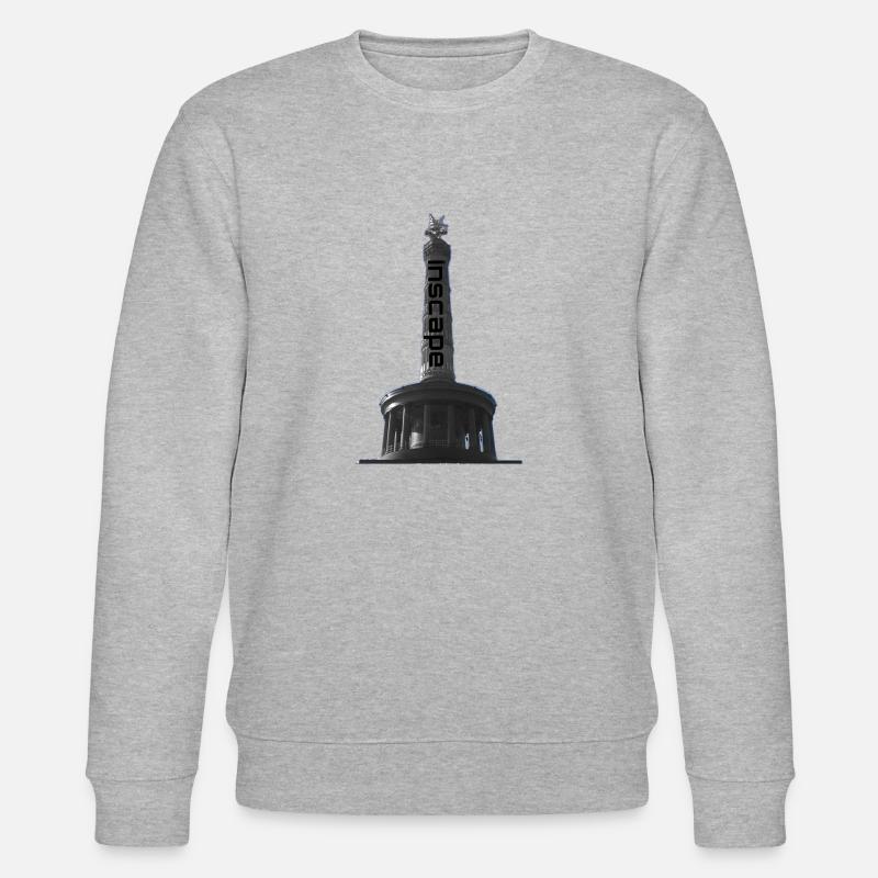 Siegessäule - Stanley/Stella Unisex Bio-Sweatshirt CHANGER  - Grau meliert