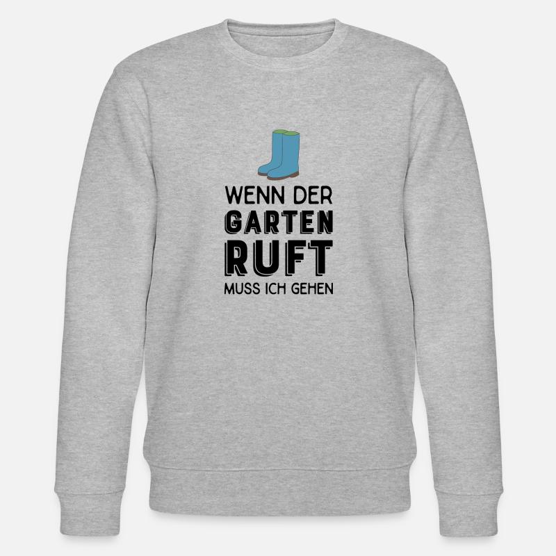Gartenarbeit - Stanley/Stella Unisex Bio-Sweatshirt CHANGER  - Grau meliert