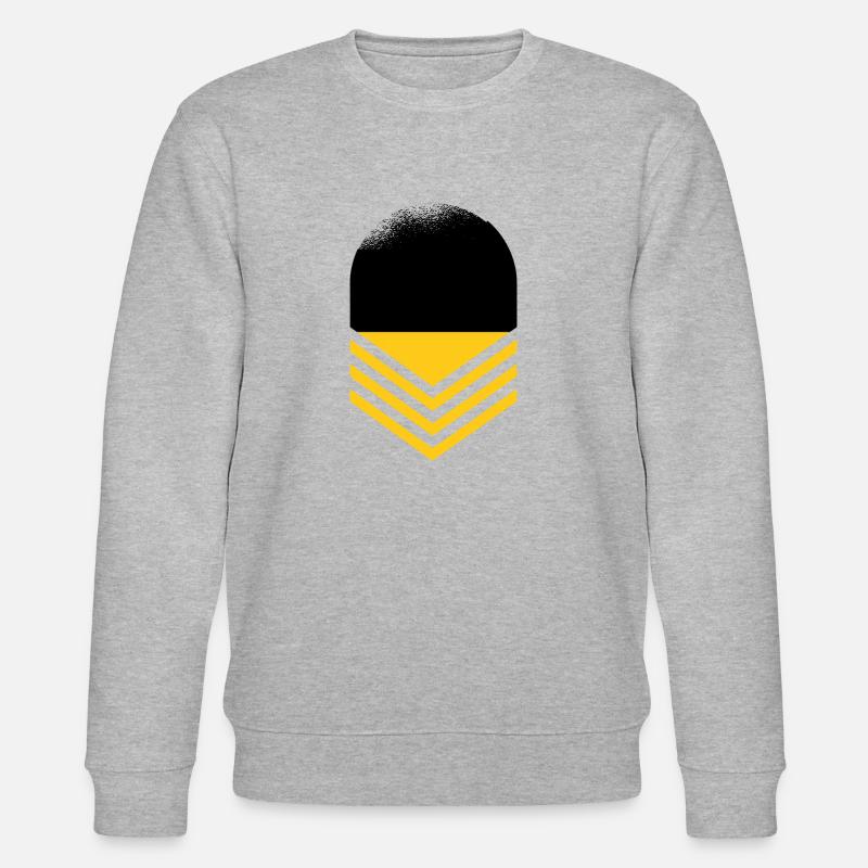 Drapeau du Bade-Wurtemberg Heimat Stuttgart - Sweat bio CHANGER Stanley/Stella Unisexe - gris chiné