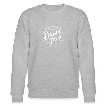 Dance Mom, Tanz Mama, Tanzen verbindet, Kinder - Stanley/Stella Unisex Bio-Sweatshirt CHANGER  - Grau meliert - Vorne - Nik (191cm) & Marisol (170cm)