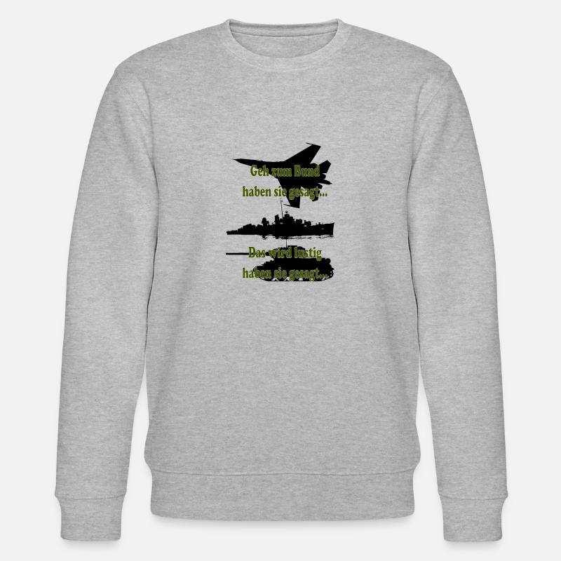 Bund - Stanley/Stella Unisex Bio-Sweatshirt CHANGER  - Grau meliert