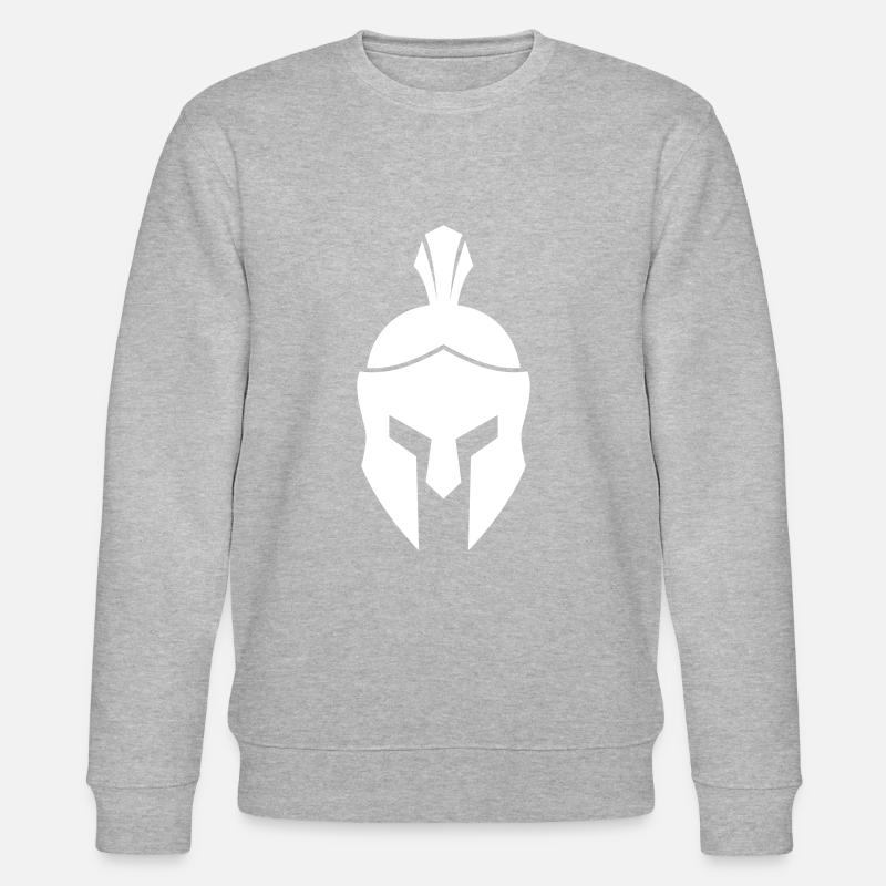 Spartaner Helm - Stanley/Stella Unisex Bio-Sweatshirt CHANGER  - Grau meliert