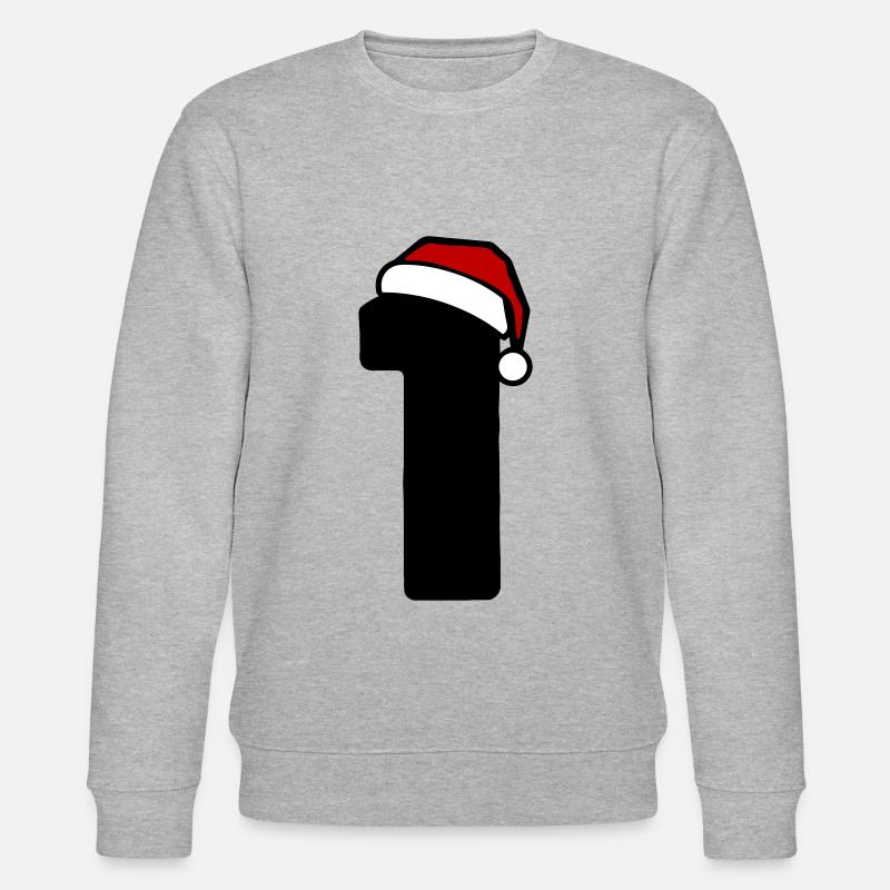 1 numéro de Noël - Sweat bio CHANGER Stanley/Stella Unisexe - gris chiné