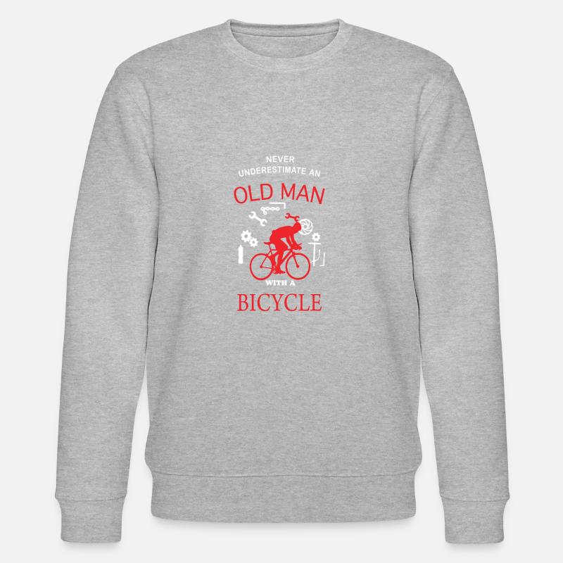 Bicycle Hell - Sweat bio CHANGER Stanley/Stella Unisexe - gris chiné