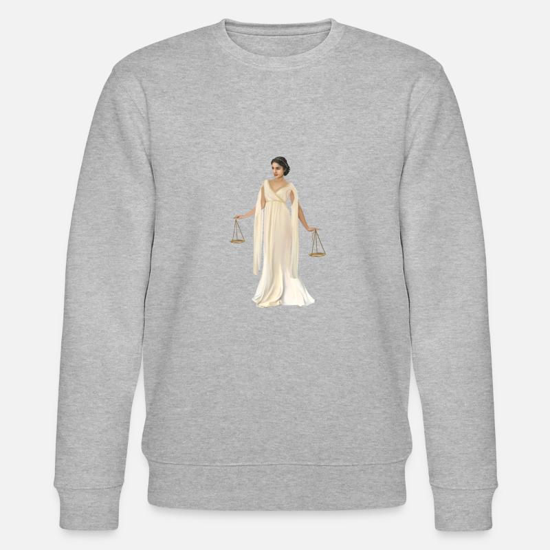 Waage - Stanley/Stella Unisex Bio-Sweatshirt CHANGER  - Grau meliert