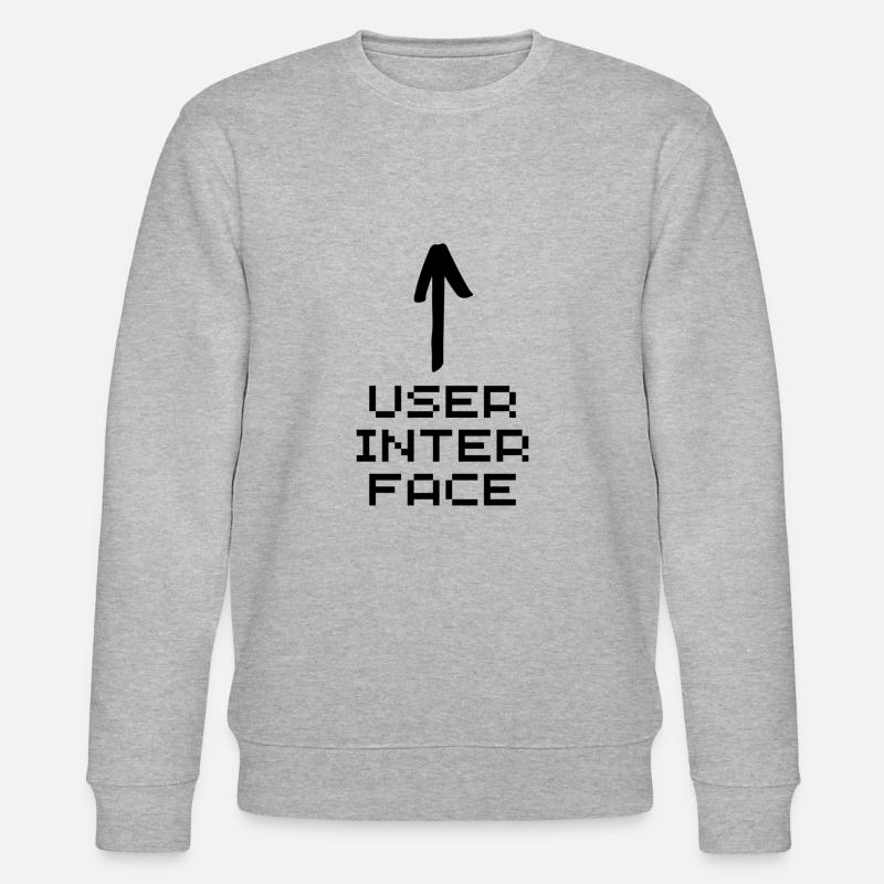 User interface black - Stanley/Stella CHANGER Unisex Organic Sweatshirt - heather grey