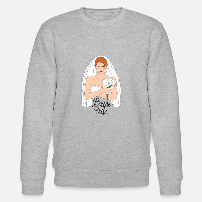 Bride Tribe Brown 2 - Sweat bio CHANGER Stanley/Stella Unisexe - gris chiné
