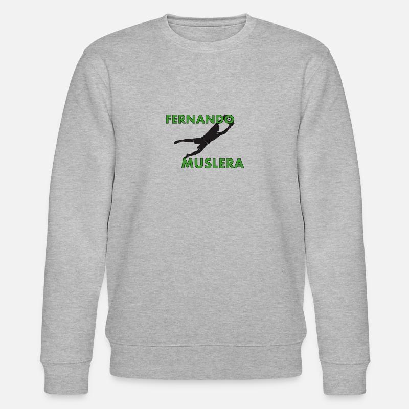 Fernando Muslera - Stanley/Stella Unisex Bio-Sweatshirt CHANGER  - Grau meliert