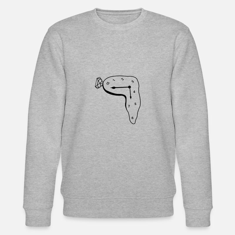 uhr - Stanley/Stella Unisex Bio-Sweatshirt CHANGER  - Grau meliert