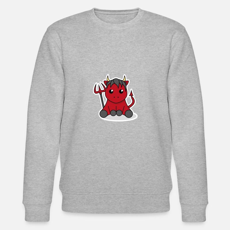 Teufelchen - Stanley/Stella Unisex Bio-Sweatshirt CHANGER  - Grau meliert