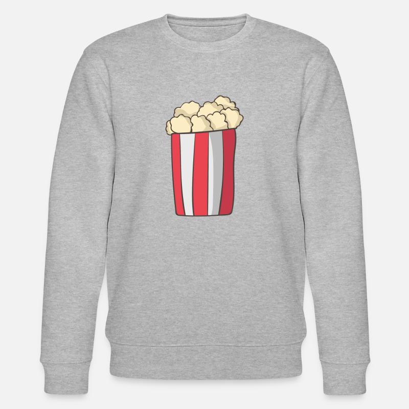 pop-corn - Sweat bio CHANGER Stanley/Stella Unisexe - gris chiné