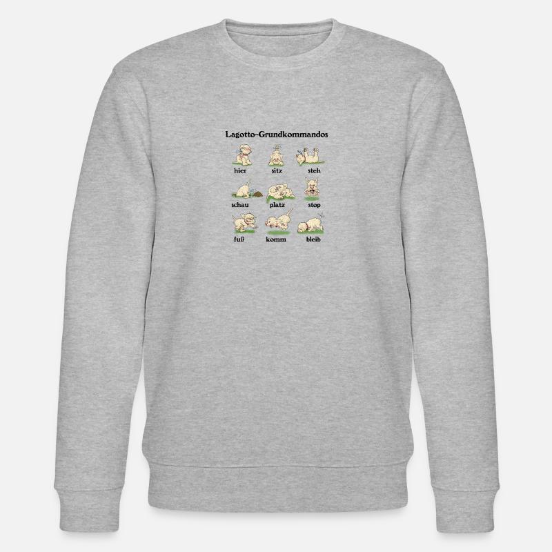 Kommandos2 2 - Stanley/Stella Unisex Bio-Sweatshirt CHANGER  - Grau meliert
