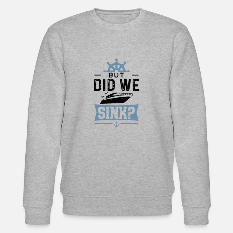Mais avons-nous coulé - bateau - Sweat bio CHANGER Stanley/Stella Unisexe - gris chiné