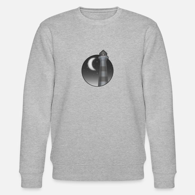 phare dans la nuit - Sweat bio CHANGER Stanley/Stella Unisexe - gris chiné