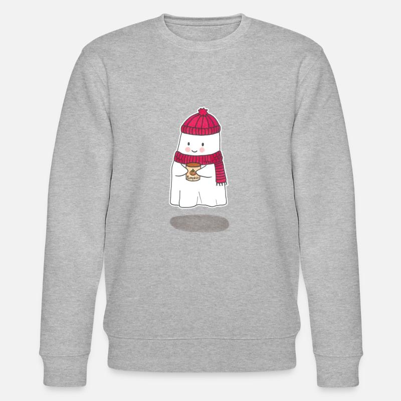 süßer Geist - Stanley/Stella Unisex Bio-Sweatshirt CHANGER  - Grau meliert