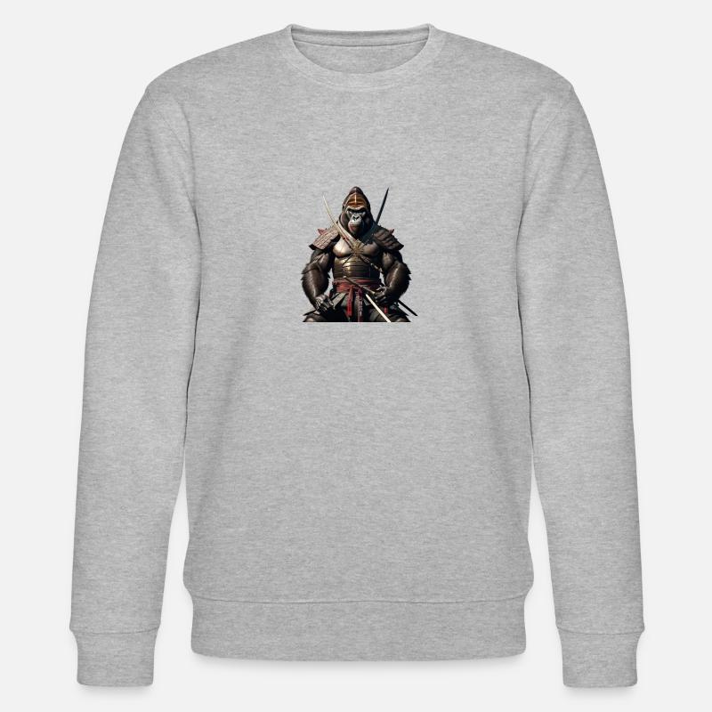 Le Gorille Ninja - Sweat bio CHANGER Stanley/Stella Unisexe - gris chiné
