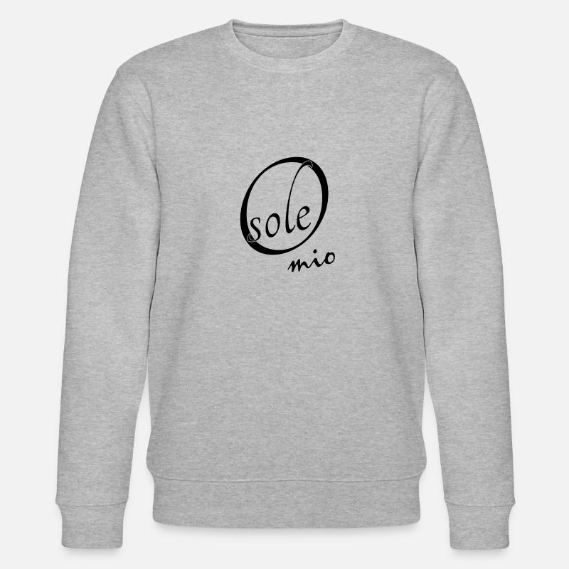O sole mio - Stanley/Stella Unisex Bio-Sweatshirt CHANGER  - Grau meliert