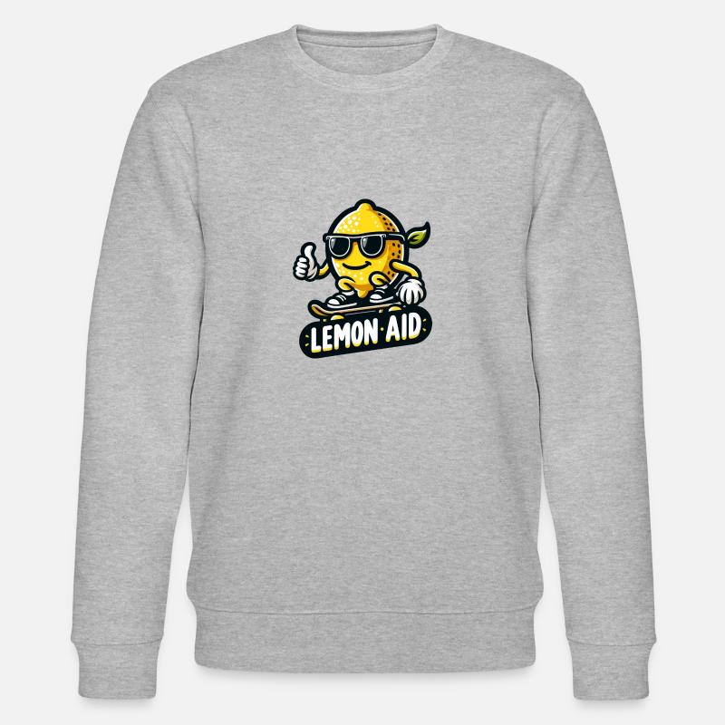 Lemon Aid - Stanley/Stella Unisex Bio-Sweatshirt CHANGER  - Grau meliert