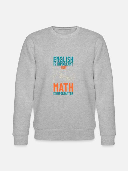 Geometry Golden Ratio Math Fibonacci - Stanley/Stella CHANGER Unisex Organic Sweatshirt - heather grey