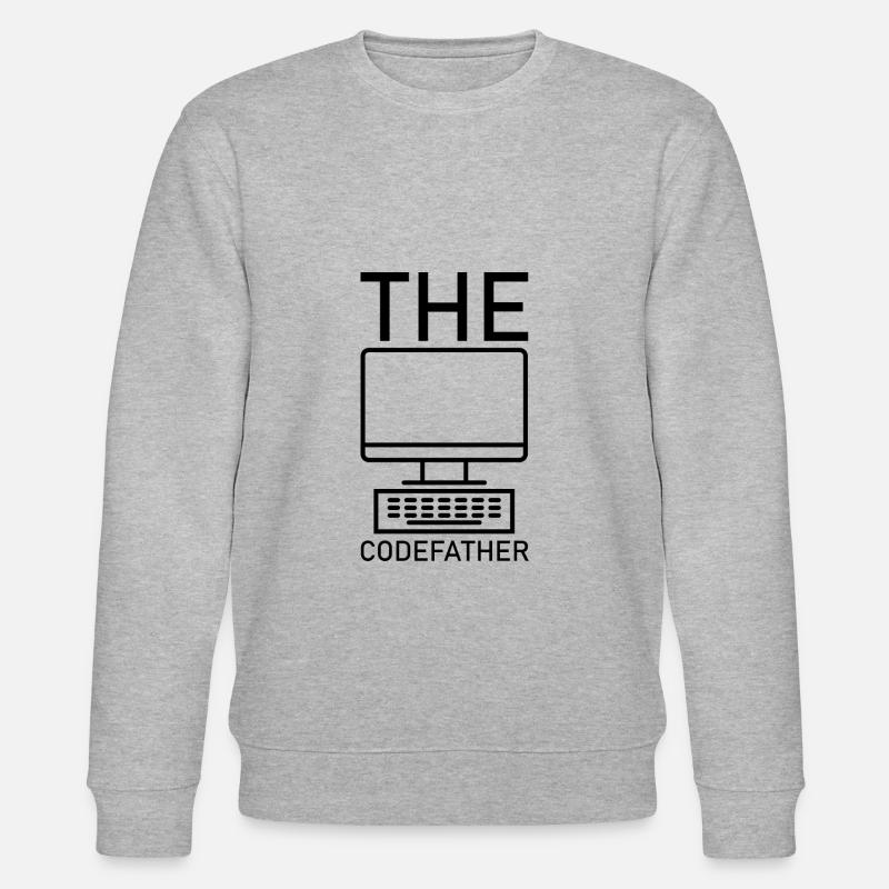 The Codefather 2 - Stanley/Stella Unisex Bio-Sweatshirt CHANGER  - Grau meliert