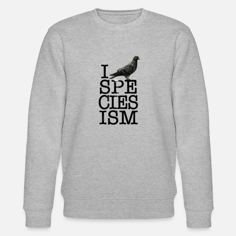 I 💩SPÉCISME - Sweat bio CHANGER Stanley/Stella Unisexe - gris chiné