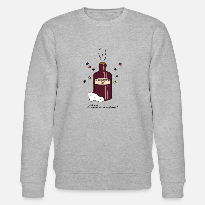 Chloroform - Stanley/Stella Unisex Bio-Sweatshirt CHANGER  - Grau meliert