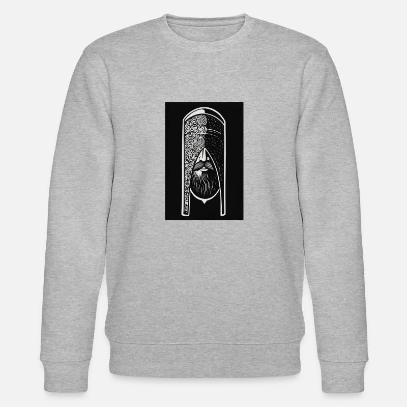 Schatten des Highlanders - Stanley/Stella Unisex Bio-Sweatshirt CHANGER  - Grau meliert