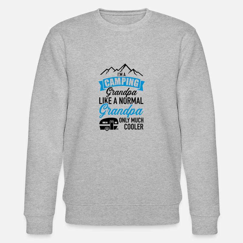 Wohnwagen - Stanley/Stella Unisex Bio-Sweatshirt CHANGER  - Grau meliert