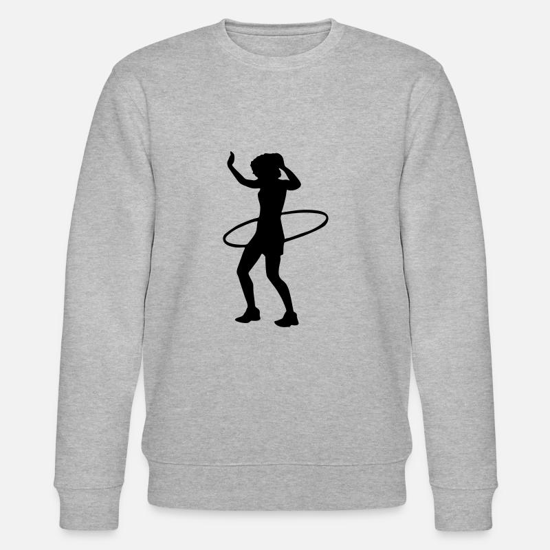 sport hula hoop - Stanley/Stella Unisex Bio-Sweatshirt CHANGER  - Grau meliert