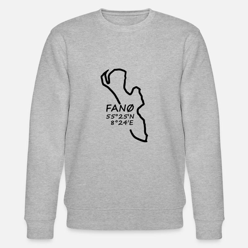 fanoe gps - Stanley/Stella Unisex Bio-Sweatshirt CHANGER  - Grau meliert