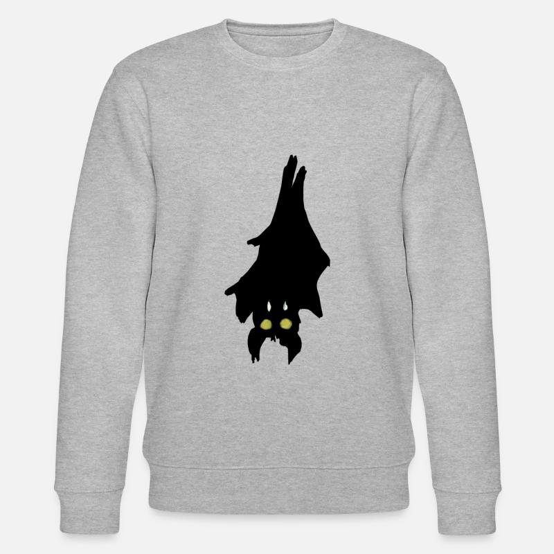 bat - bat - Fledermaus - bat - Stanley/Stella CHANGER Unisex Organic Sweatshirt - heather grey