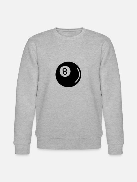billard 8 - Stanley/Stella Unisex Bio-Sweatshirt CHANGER - Grau meliert