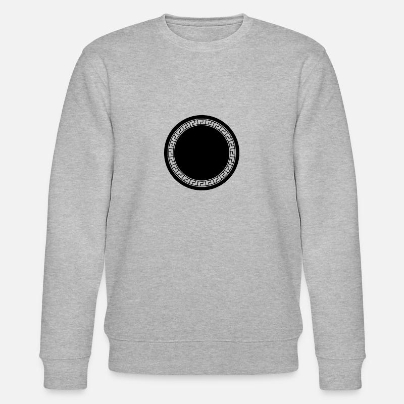 kreis antik 1 - Stanley/Stella Unisex Bio-Sweatshirt CHANGER  - Grau meliert